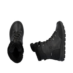 Ghete Piele Naturala Rieker Z0000-00 Black