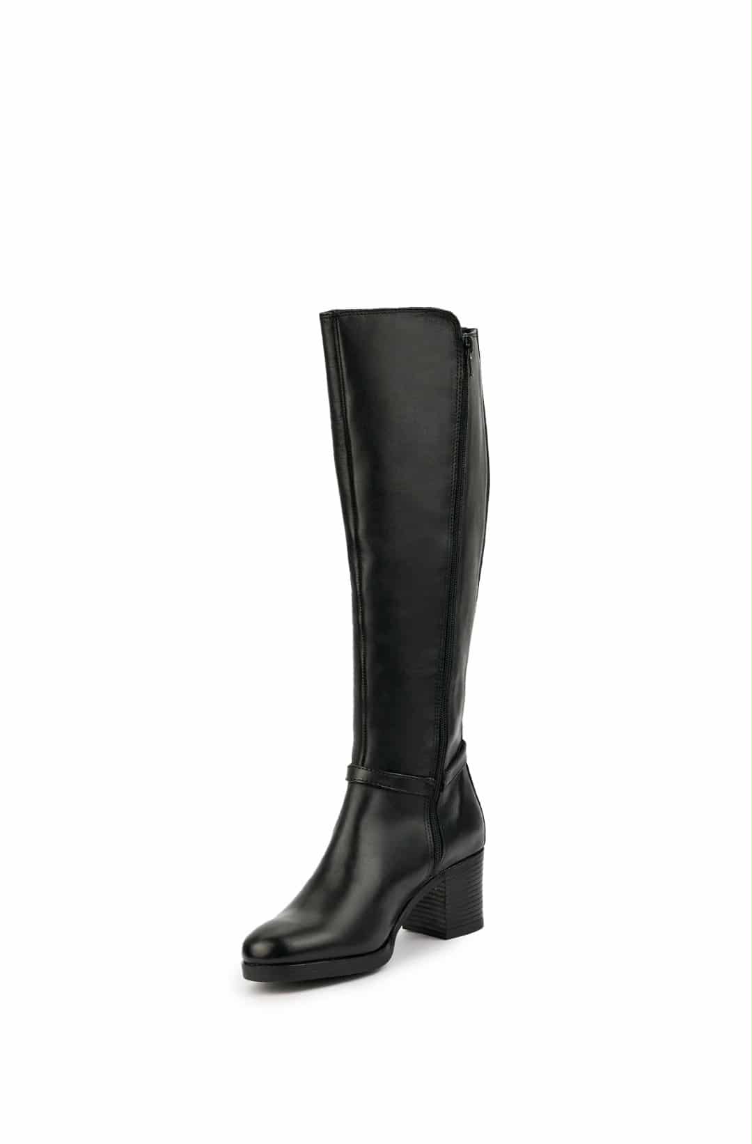 Cizme Piele Naturala WB70H09 Black Parrotto