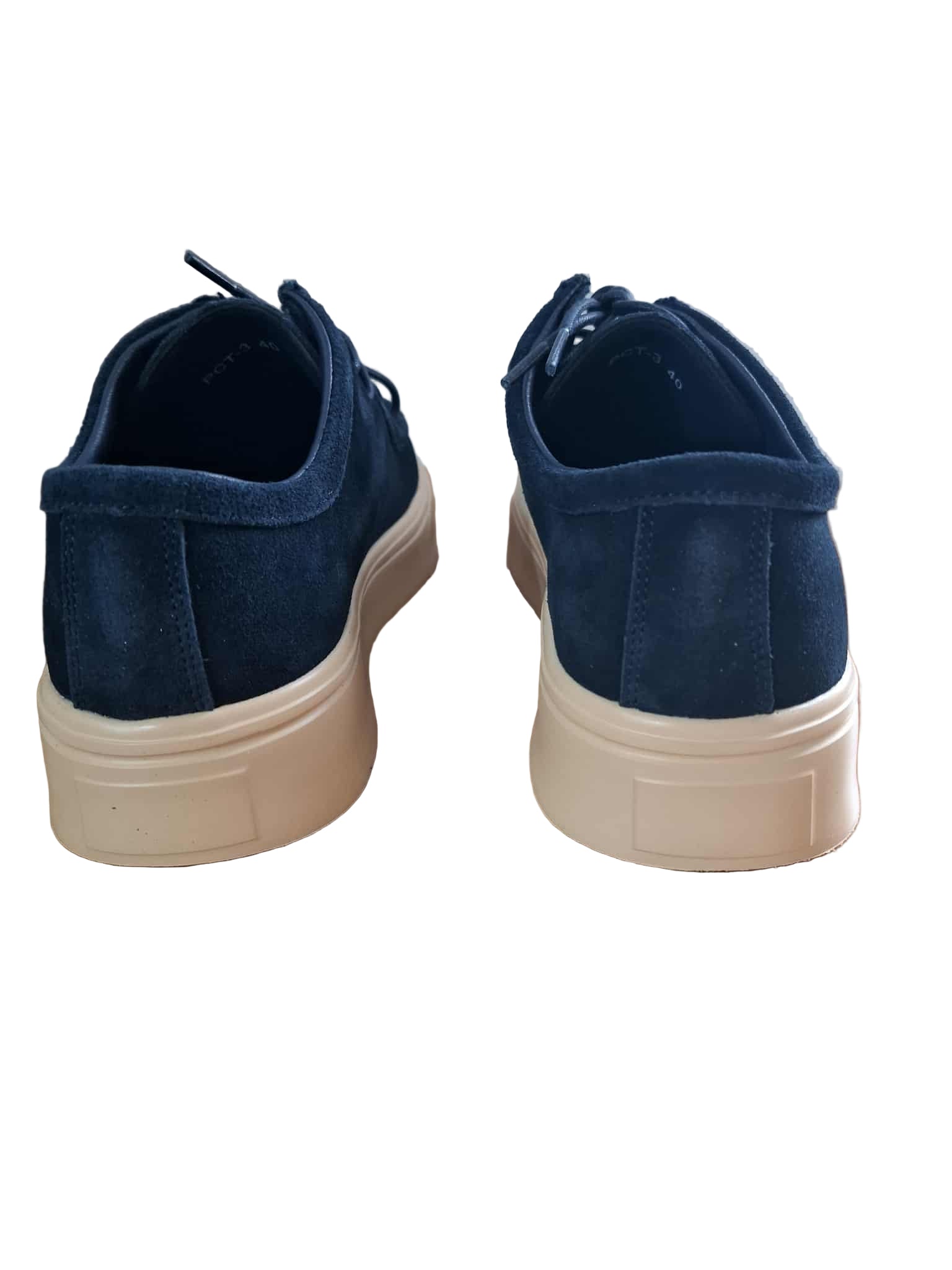 Pantofi Piele Naturala PCT-3 Blue