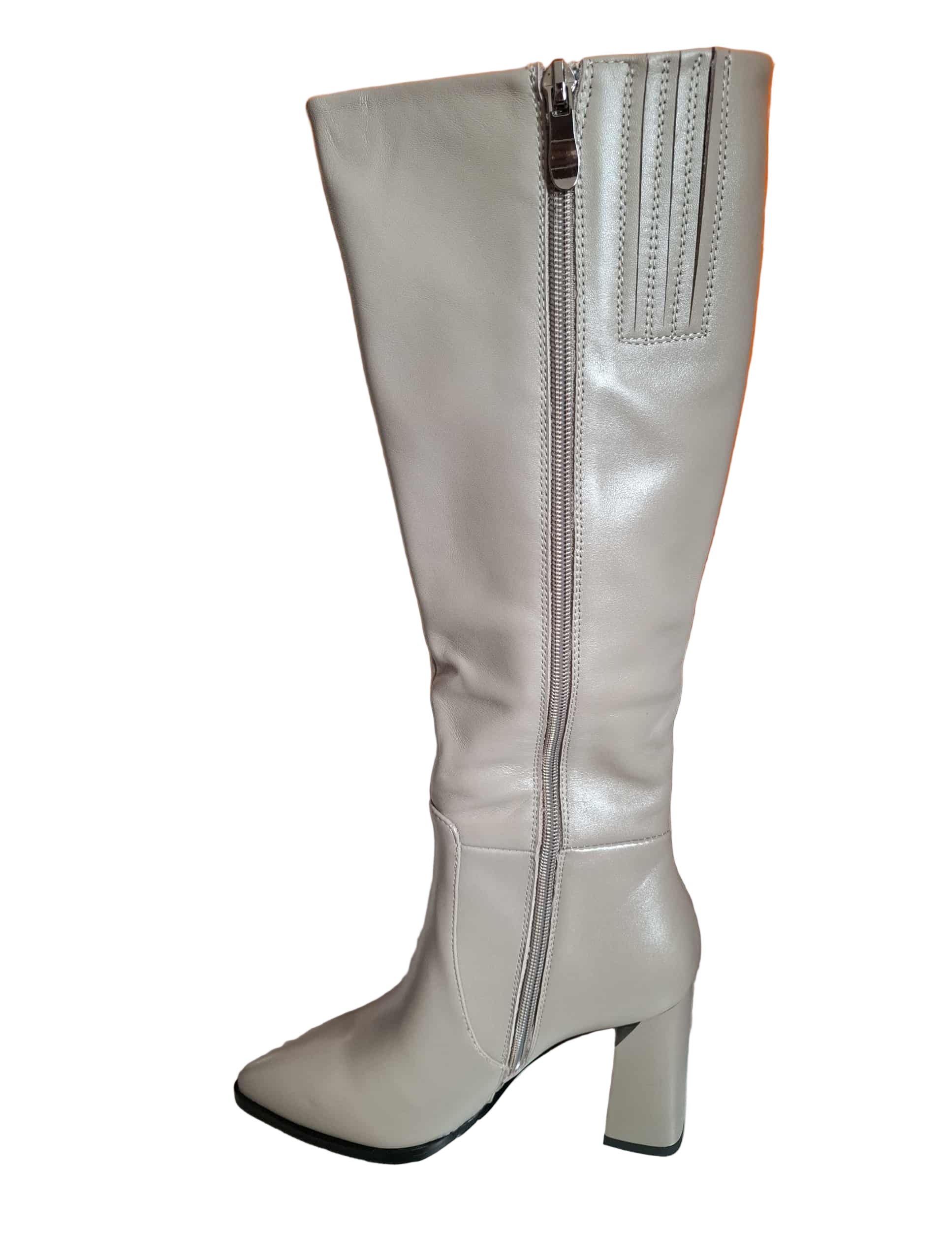 Cizme Piele Naturala Feeling 24-257-001 Grey