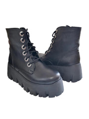 Ghete Piele Naturala Grazia Bizon - Dolly Shoes