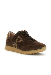 Pantofi Sport Piele Naturala Abra F002-654 COFFEE
