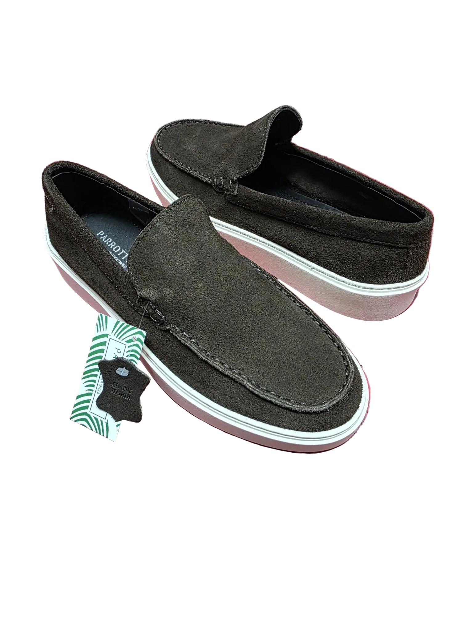Loafers Fabio Brown Suede - Parrotto