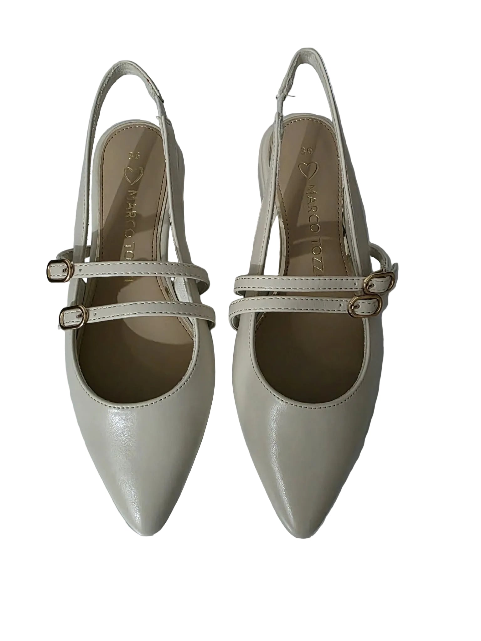 Pantofi Decupat Yanai Cream - Marco Tozzi