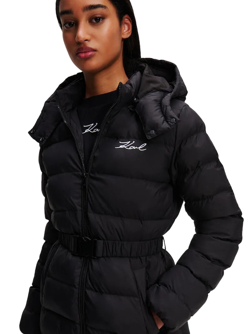 Geaca Lightweight Long Puffer - Karl Lagerfeld