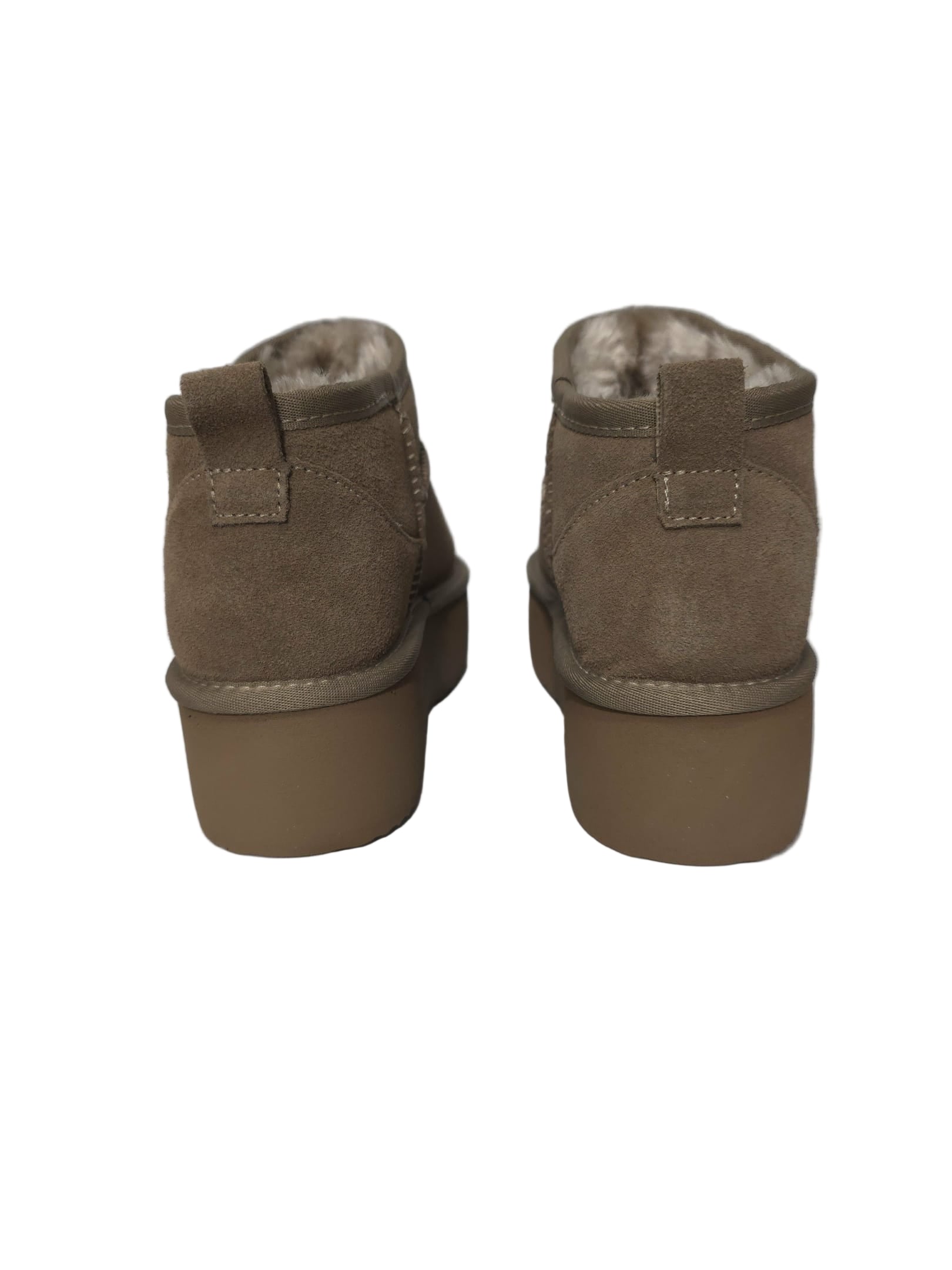 Ghete Piele Naturala Tip UGG 1250 Taupe - Energy