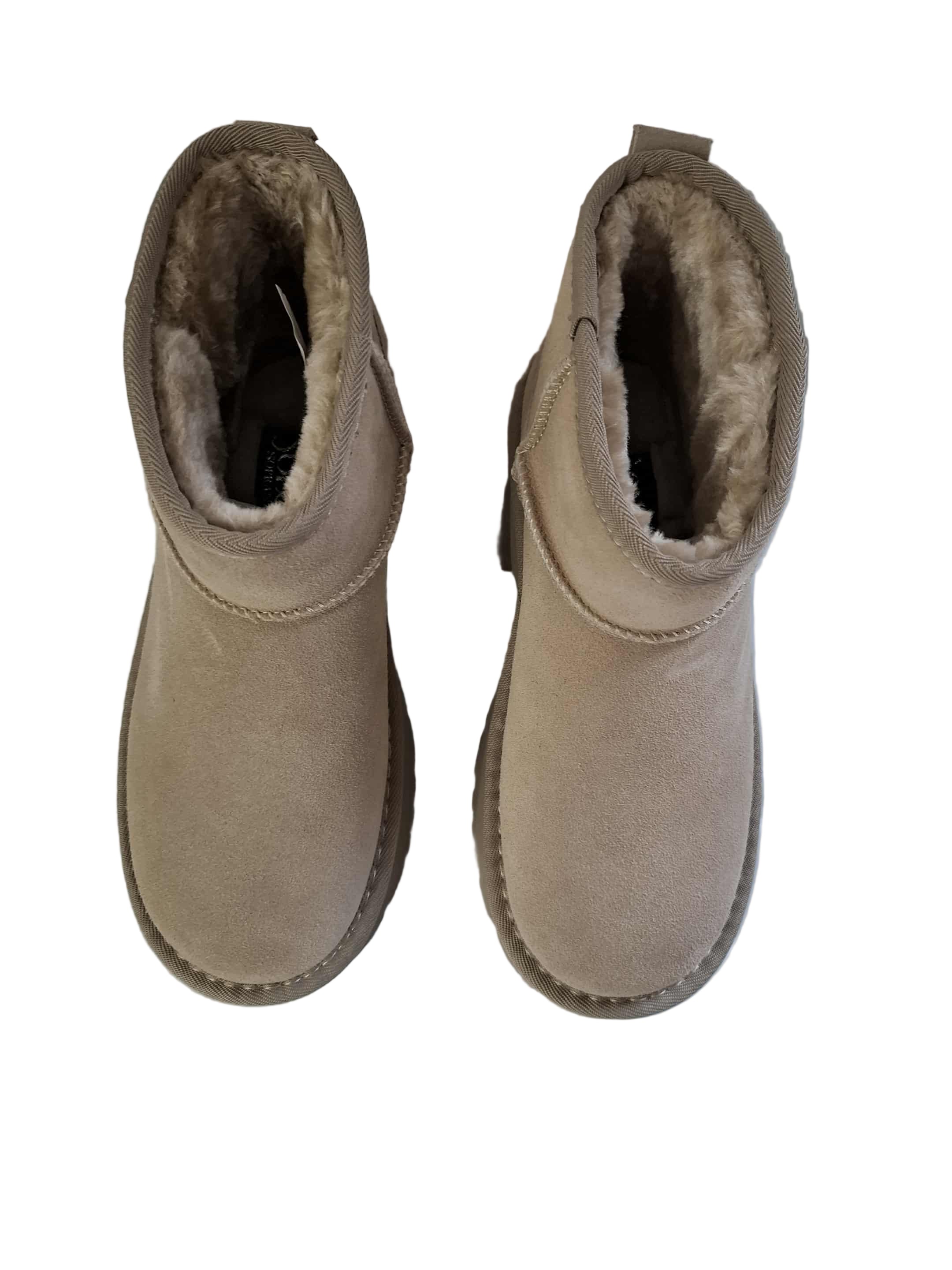 Ghete Piele Naturala  Tip UGG Solo Soprani Lea Earth Suede