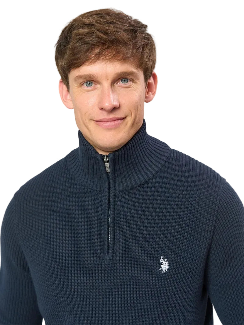 Pulover POLO ASSN Dark Sapphire 106008 UMDEKAN