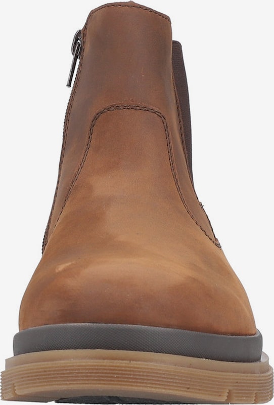 Ghete Piele Naturala Rieker F7051-23 Brown