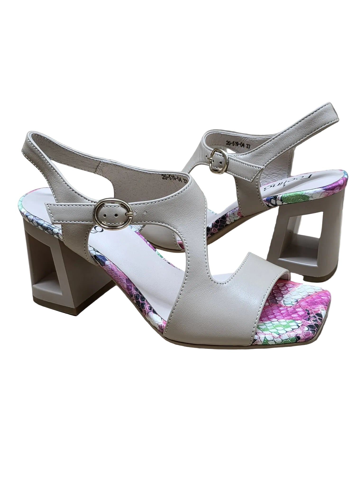 Sandale Feeling Piele Naturala 26-519-04 Beige