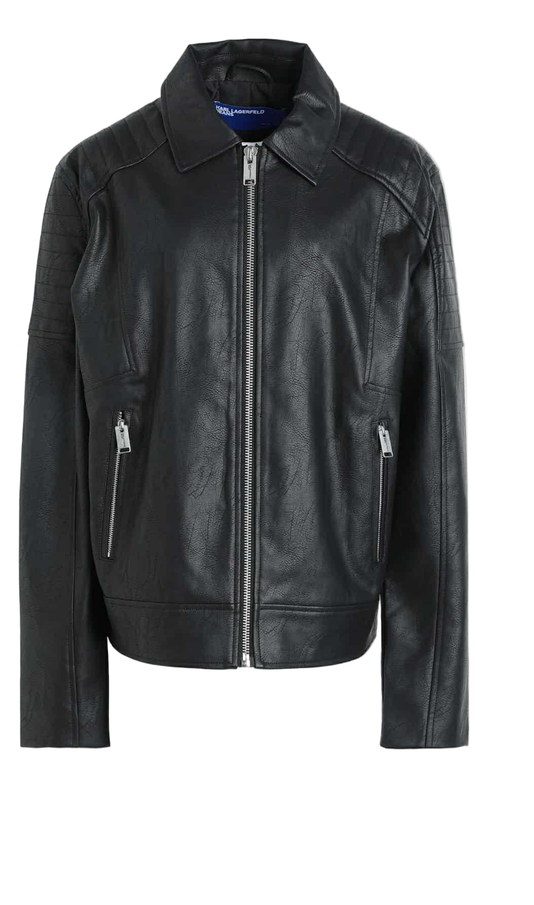 Geaca-Jacheta Piele naturala Faux J101 Karl Lagerfeld