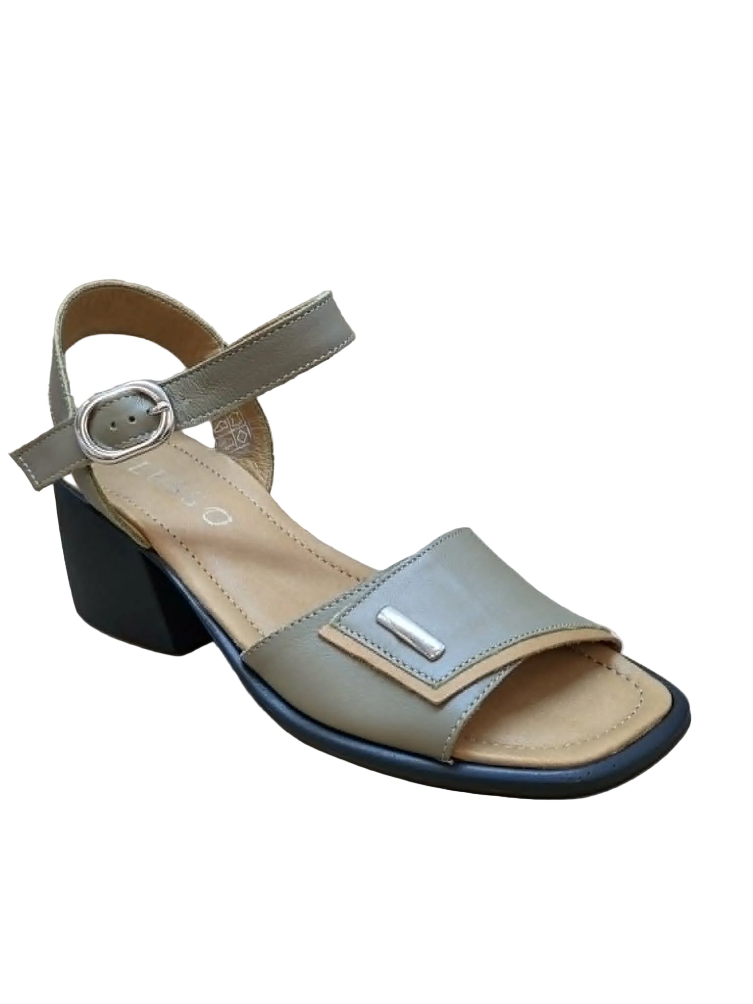 Sandale Piele Naturala Dara Olive