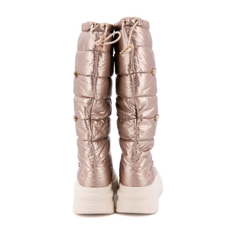 Ghete Zapada Solo Soprani Couture Frey Nylon Cystals Gold