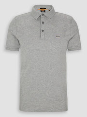 Tricou BOSS Orange Passenger Slim Fit Polo Gri