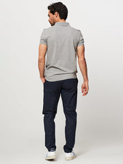 Tricou BOSS Orange Passenger Slim Fit Polo Gri