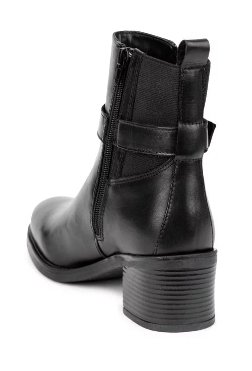 Ghete Piele Naturala Parrotto VB26-4203 Black