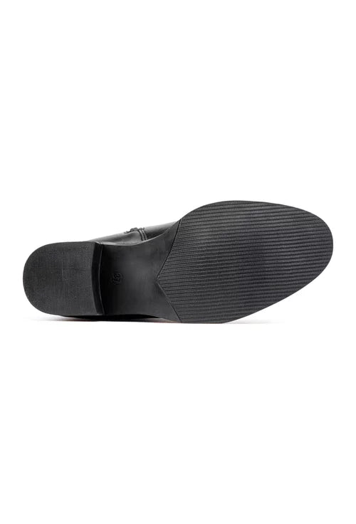 Ghete Piele Naturala Parrotto VB26-4203 Black