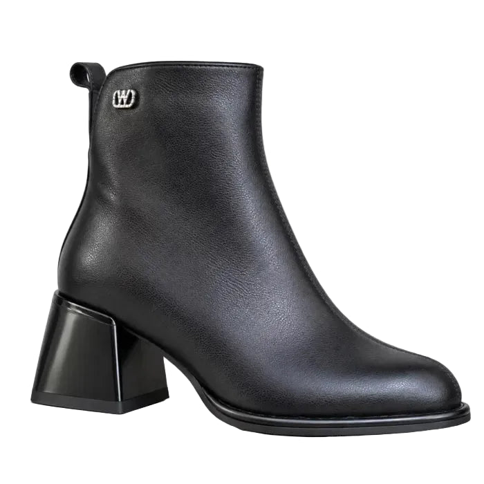Ghete Piele Naturala ZP07 Black  - Lulu