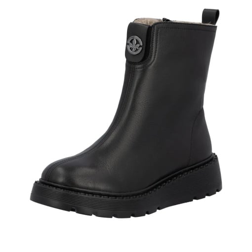 Ghete Rieker Piele Naturala 70453-00