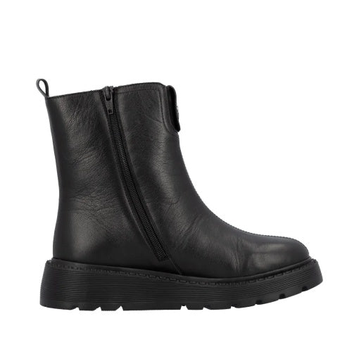 Ghete Rieker Piele Naturala 70453-00