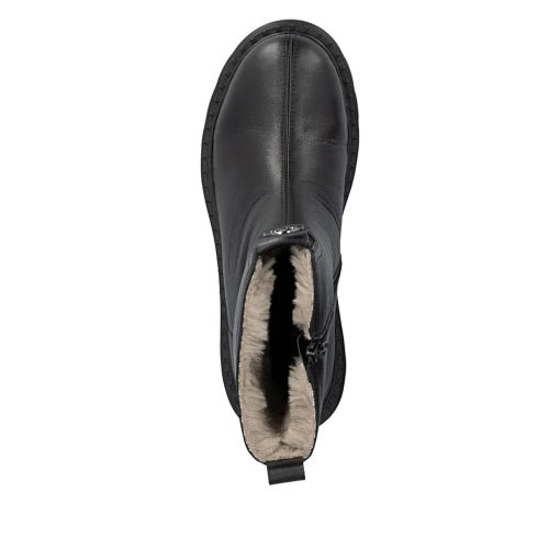 Ghete Rieker Piele Naturala 70453-00