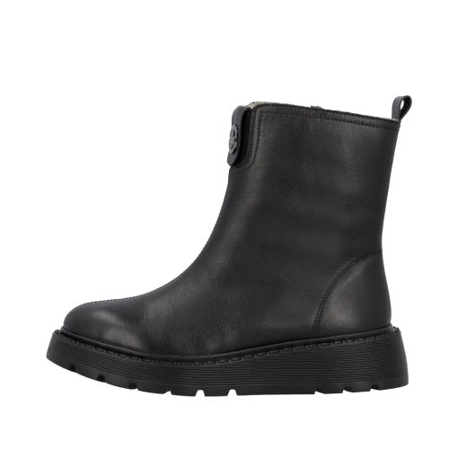 Ghete Rieker Piele Naturala 70453-00