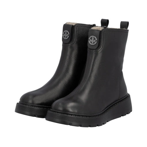 Ghete Rieker Piele Naturala 70453-00