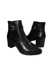 Ghete Piele Naturala Parrotto VH07H05 Black