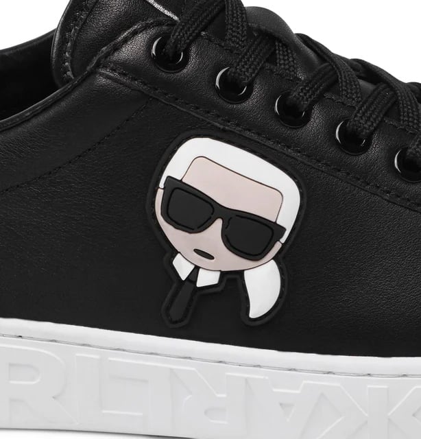 Sneakers Kupsole III Ikonik Lo Lace Black Karl Lagerfeld