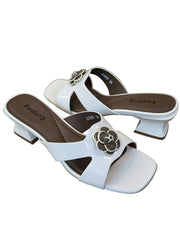 Papuci Feeling Piele Naturala 31080 Beige