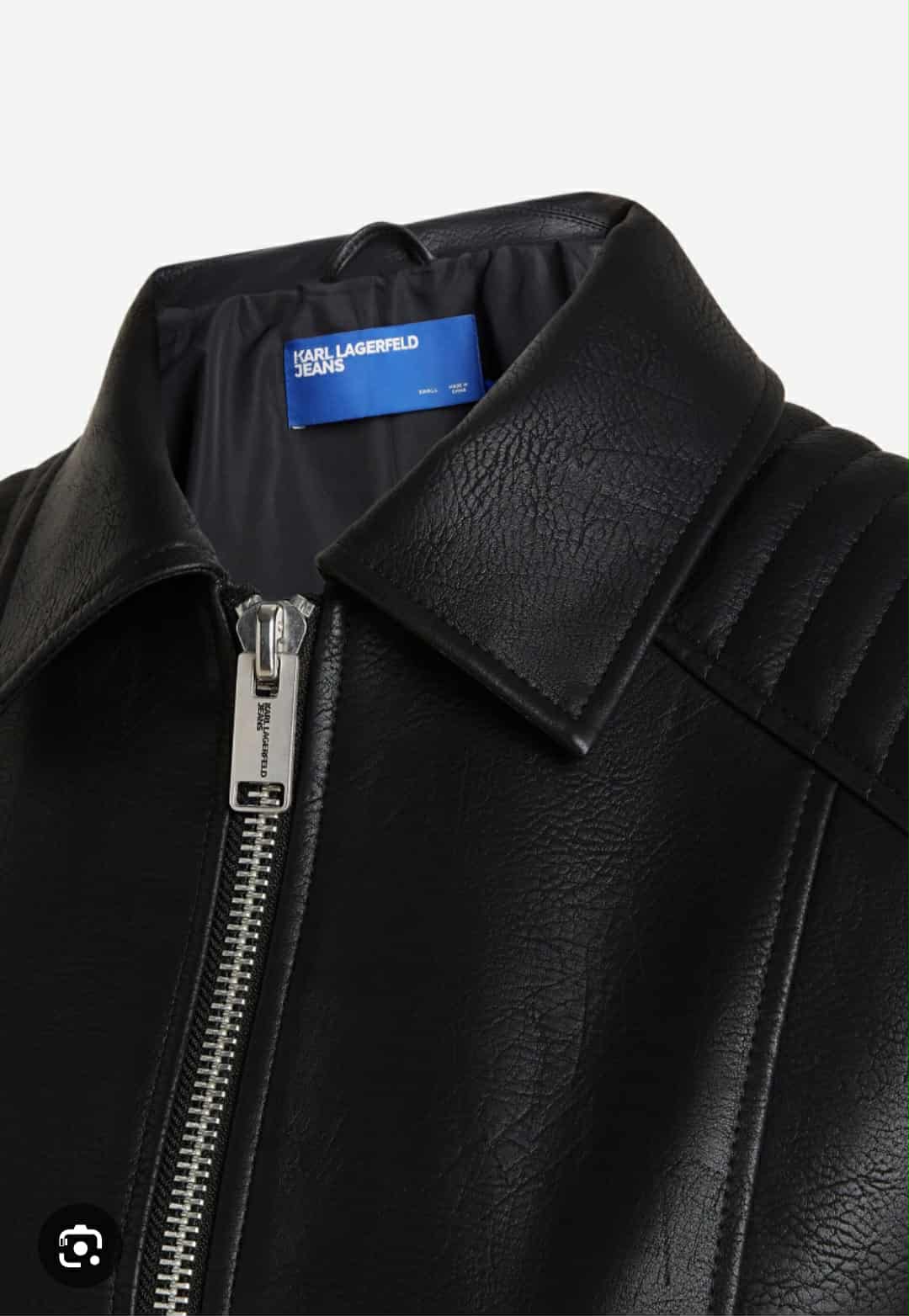 Geaca-Jacheta Piele naturala Faux J101 Karl Lagerfeld