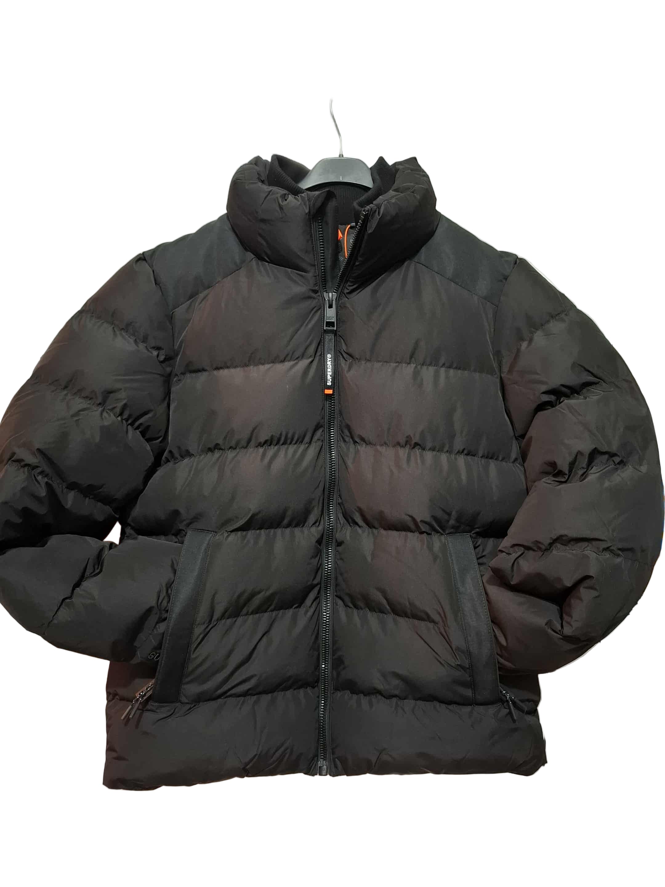 Geaca Barbati Superdry Puffer Jacket Black