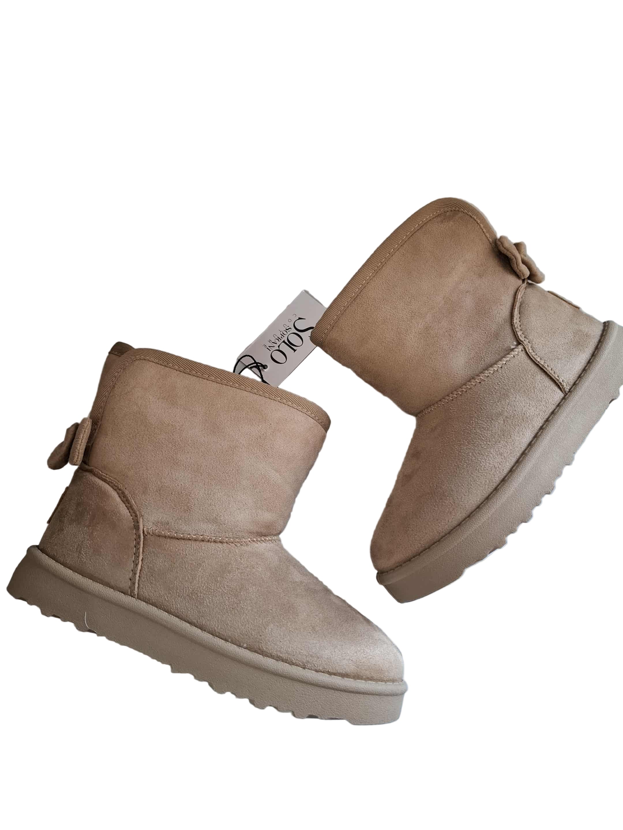 Ghete Solo Soprani Bow Girl 24 Cappucino