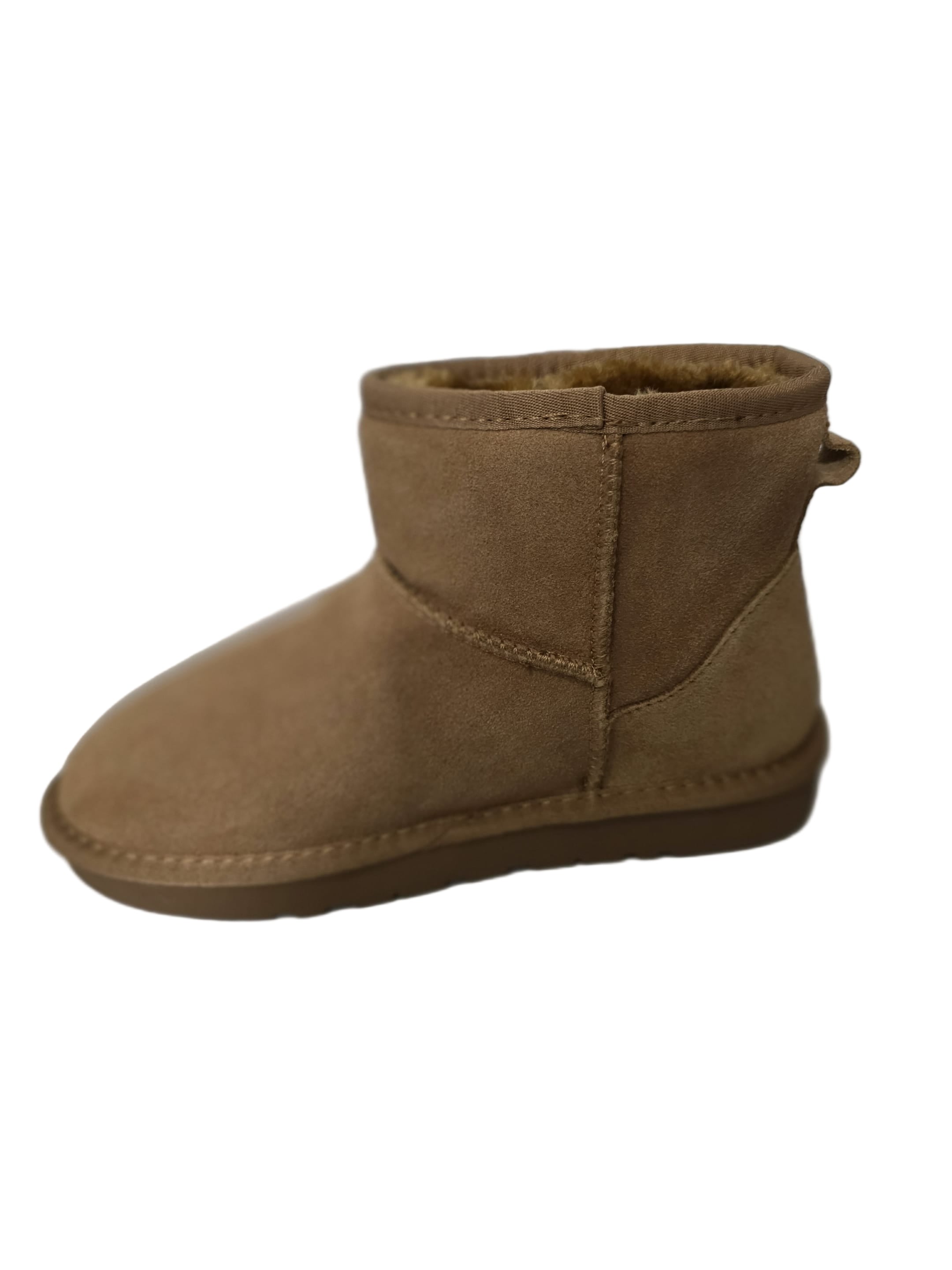 Ghete Piele Naturala Tip UGG  1201  Camel - Energy
