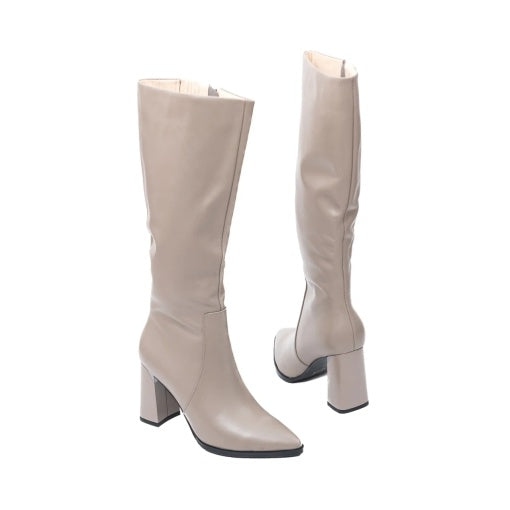 Cizme Piele Naturala Feeling 24-257-001 Grey