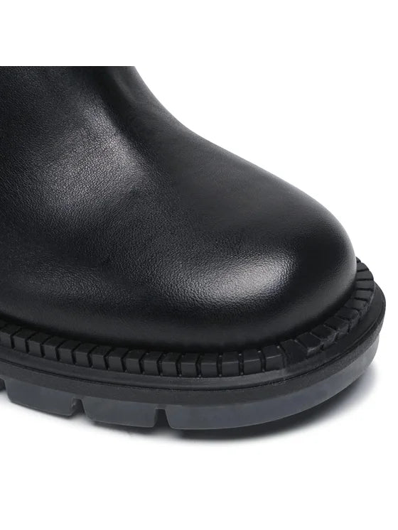 Cizme Piele Naturala KL33690 Black - Karl Lagerfeld