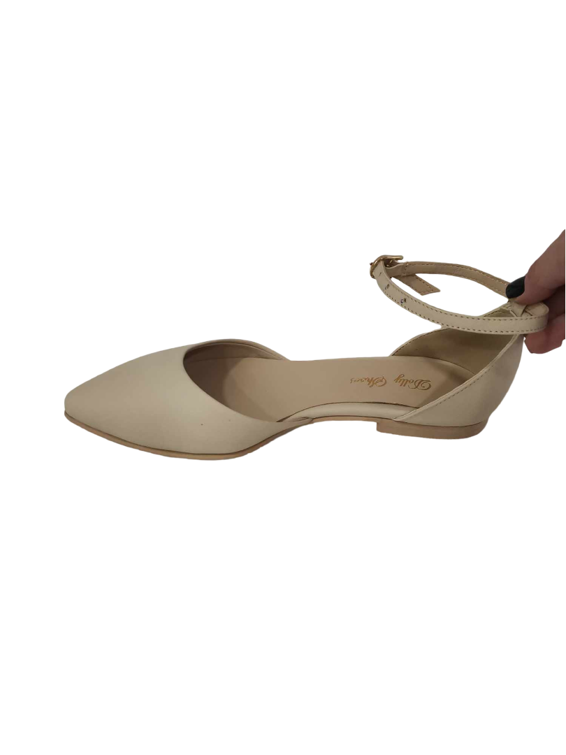 Balerini Piele Naturala Britania Beige