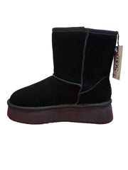 Ghete Tip UGG Solo Soprani Tir Platform 02 Black