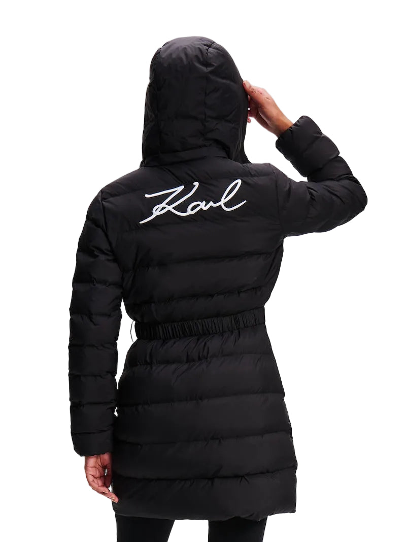 Geaca Lightweight Long Puffer - Karl Lagerfeld