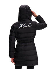 Geaca Lightweight Long Puffer - Karl Lagerfeld