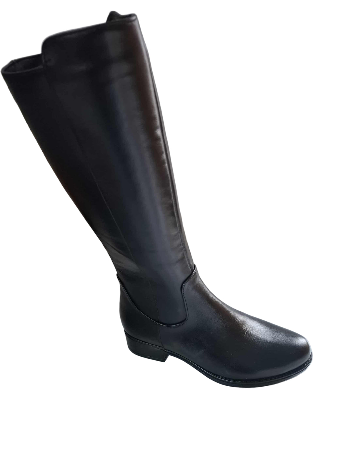 Cizme Piele Naturala  Capri Black Nappa - Dolly Shoes