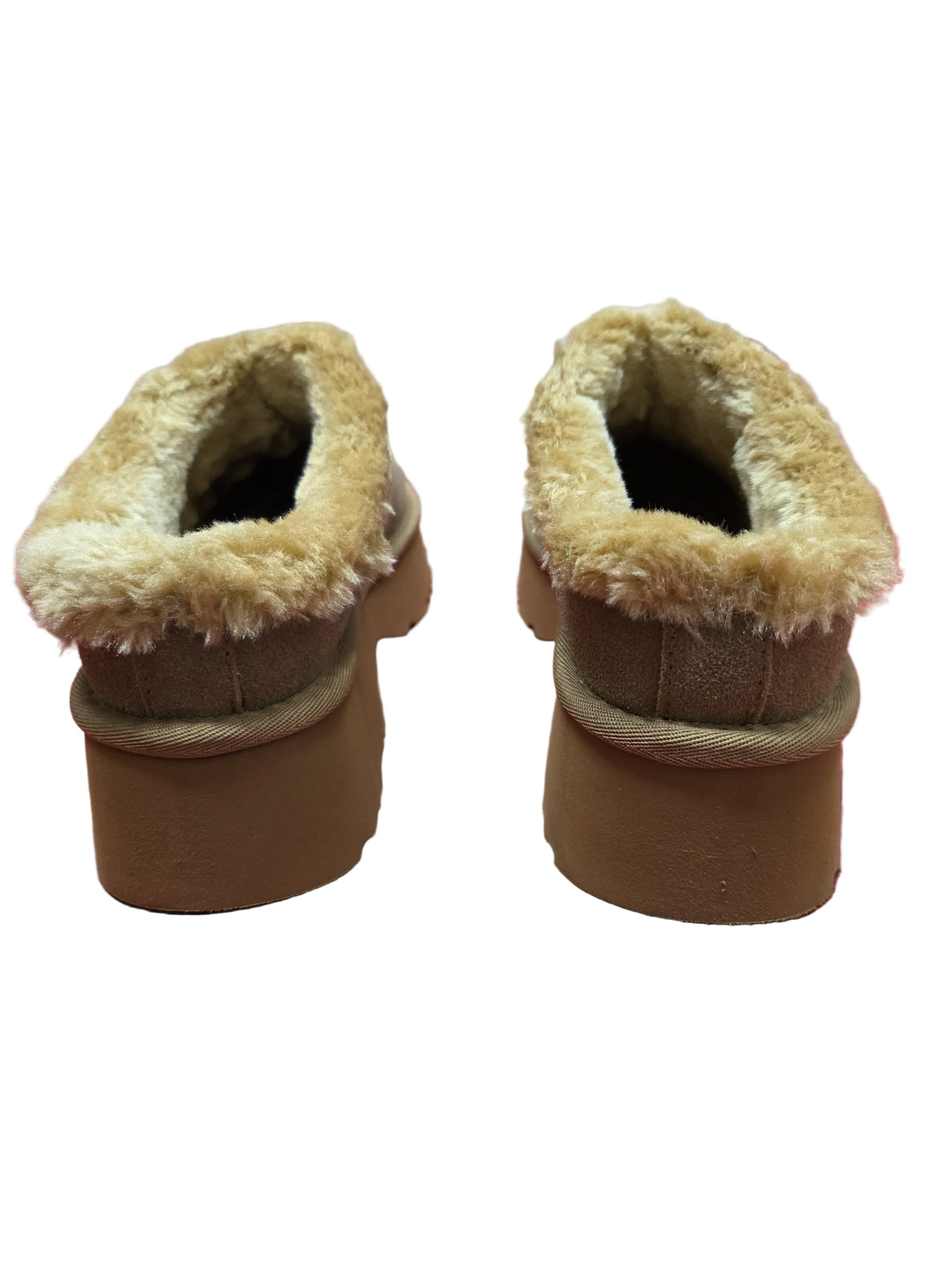 Sabot Piele Naturala Tip UGG 1273 Camel - Energy