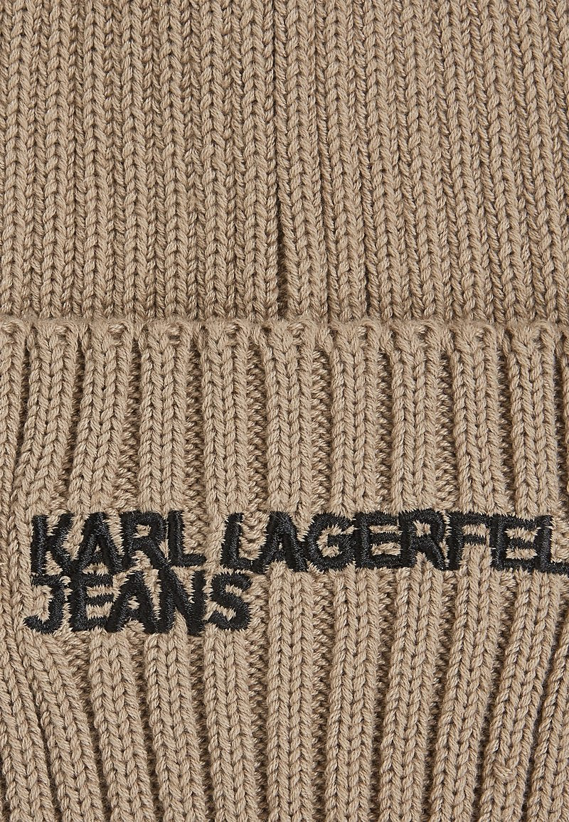 Căciulă  Karl Lagerfeld Essential Logo Desert Taupe