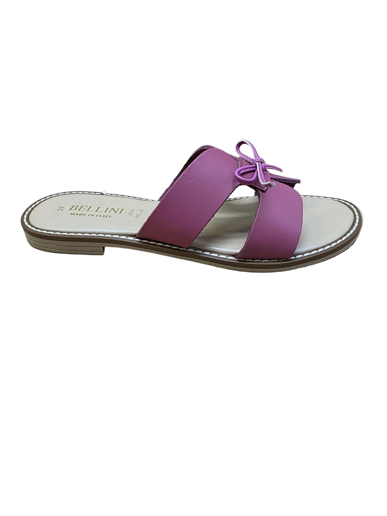Papuci Piele Naturala Fiocco Fuxia Bellini
