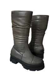 Cizme Piele Naturala Nazareno Gabrielli  Black