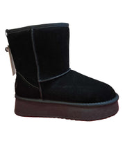 Ghete Tip UGG Solo Soprani Tir Platform 02 Black