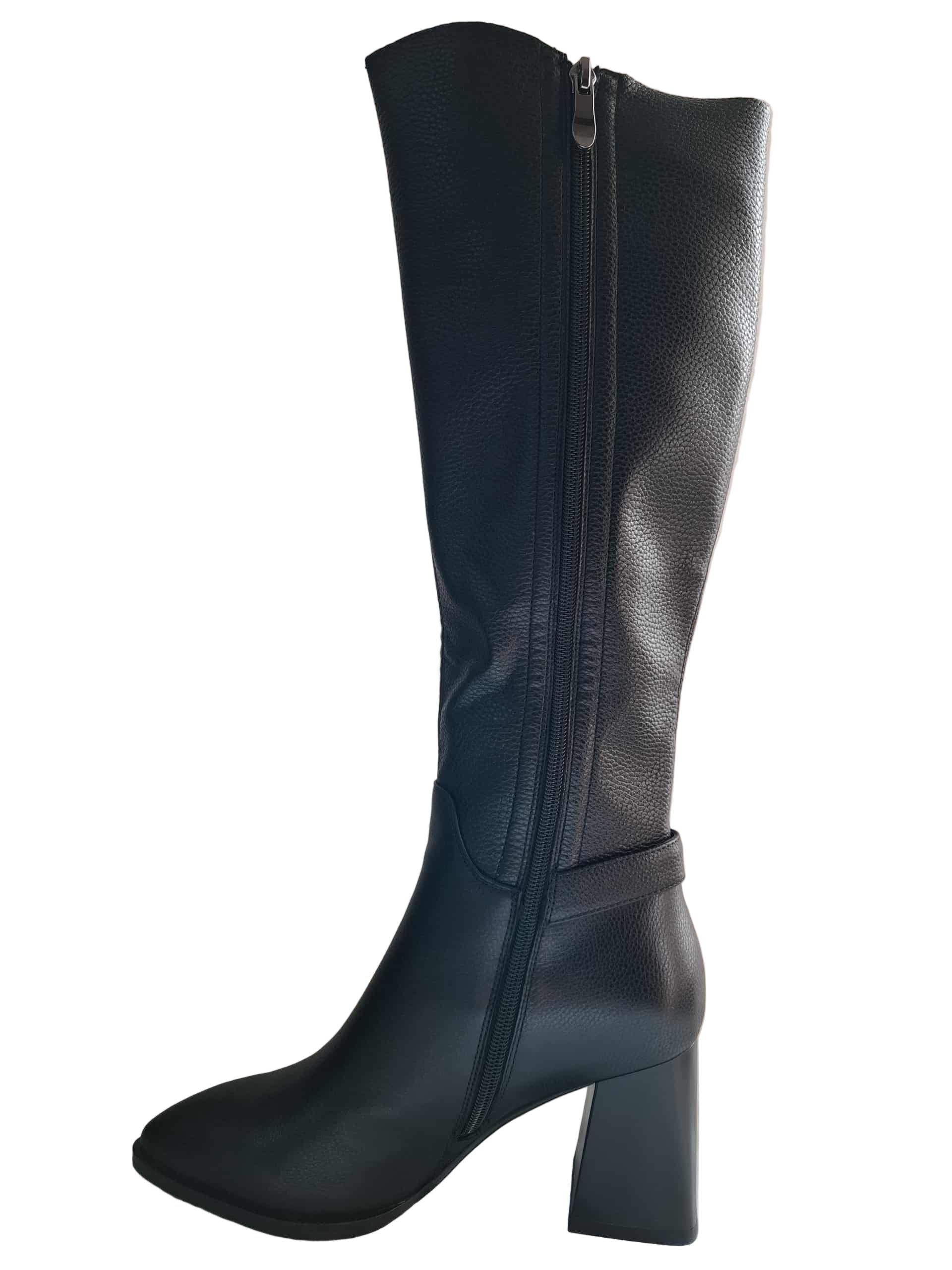 Cizme Piele Naturala Feeling 25-136-01