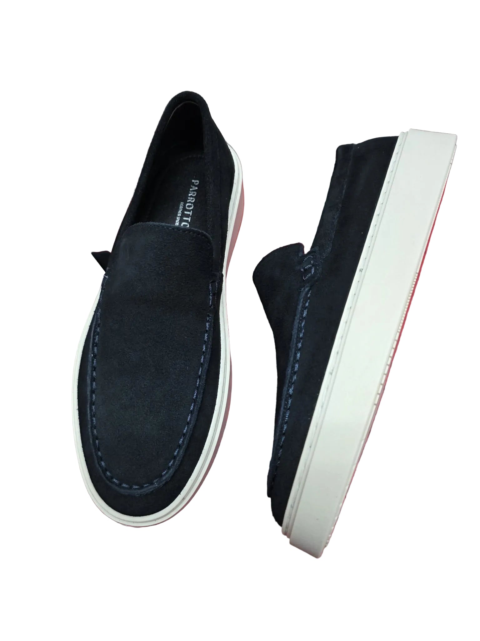 Loafers Fabio Bleumarin Suede - Parrotto
