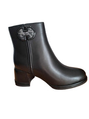 Ghete Piele Naturala Feeling H1181-3282