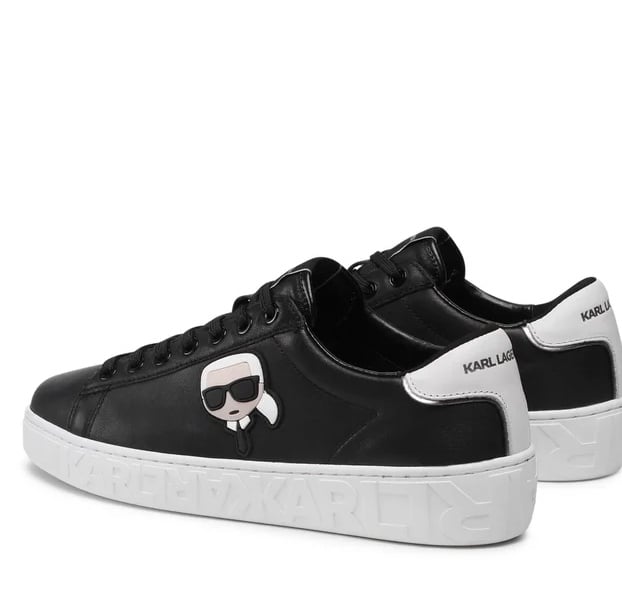 Sneakers Kupsole III Ikonik Lo Lace Black Karl Lagerfeld